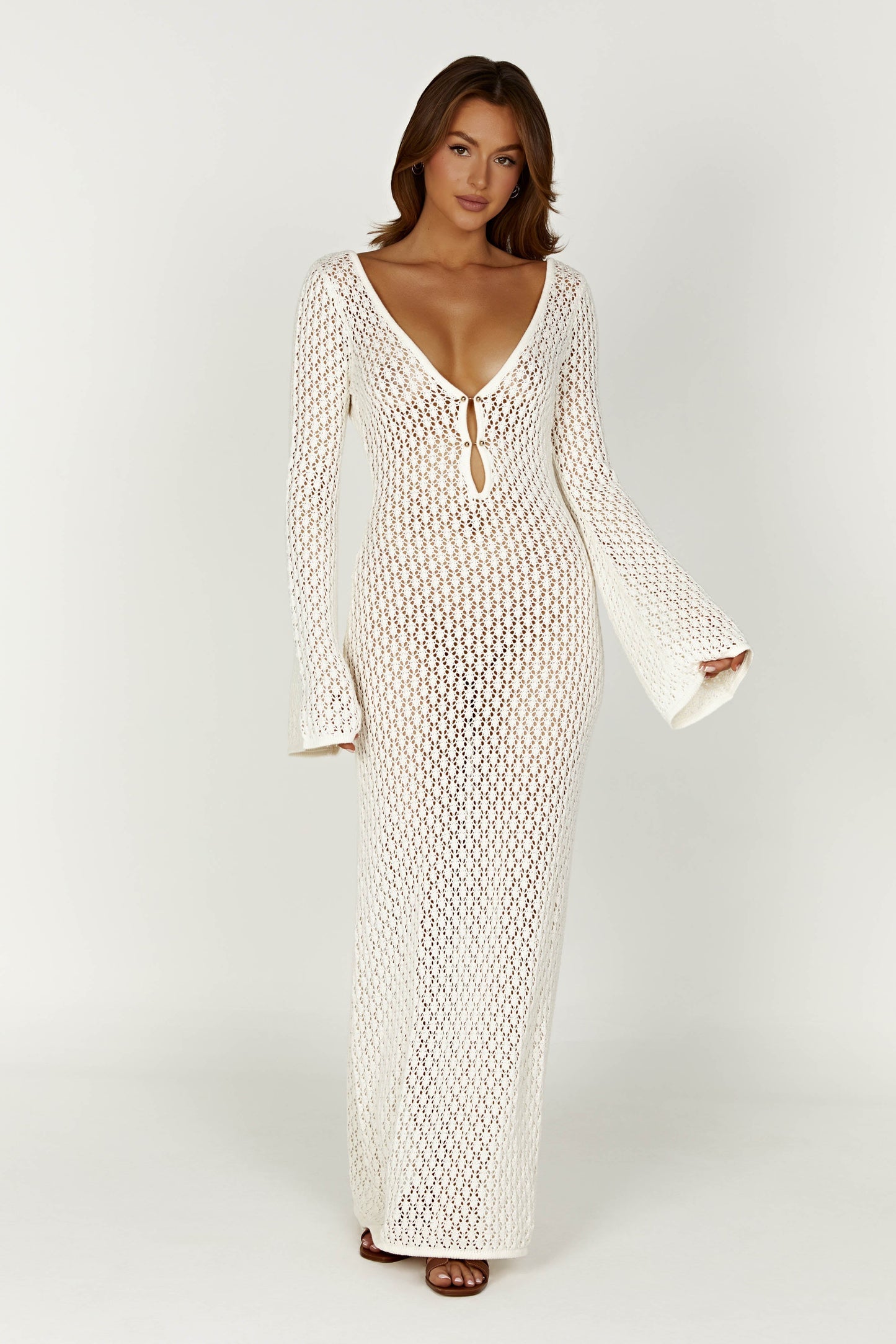 MOENIE™ | Elegante witte jurk
