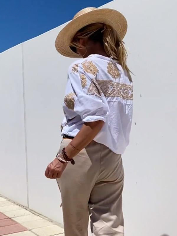HEWAN™ - Blouse met print