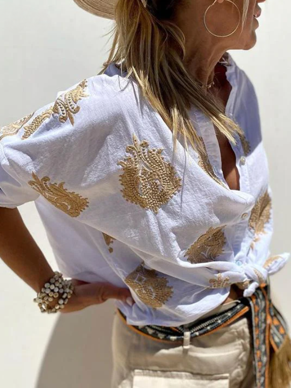 HEWAN™ - Blouse met print
