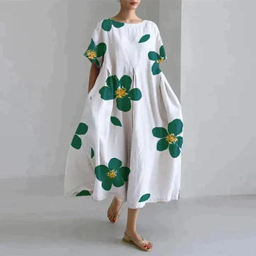 EVY | Elegante Jurk Met Bloemen Print