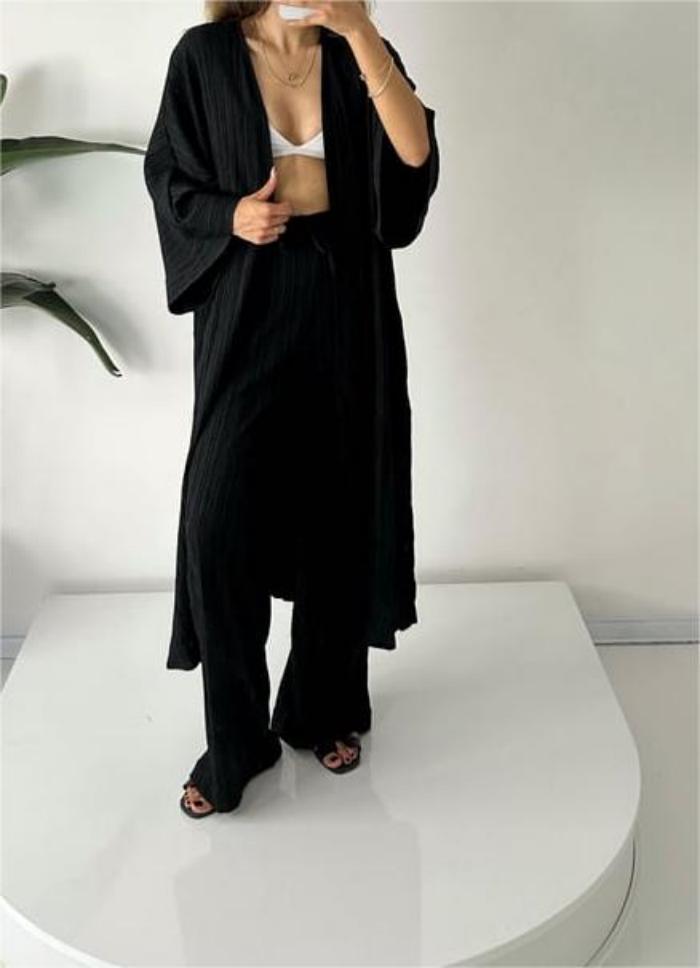 RAMONA™ - RELAXTE SET VAN VEST EN BROEK