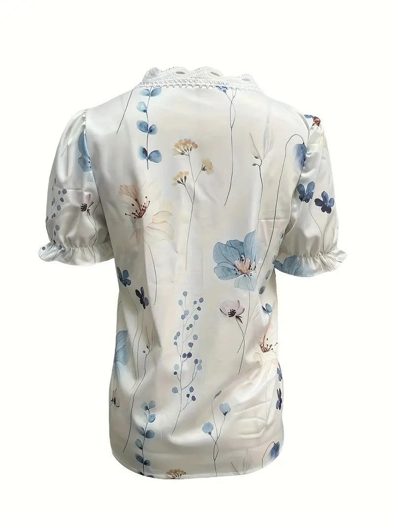 Daisy - luchtige bloemenprint blouse
