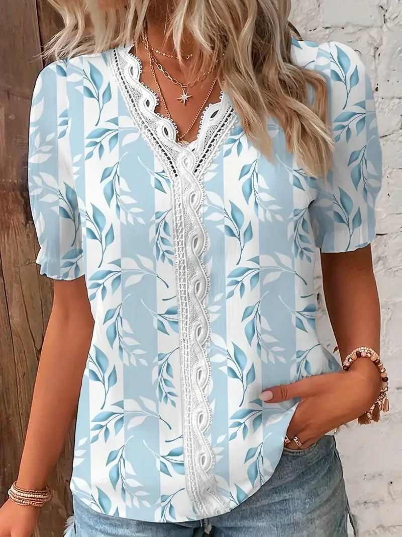 Daisy - luchtige bloemenprint blouse