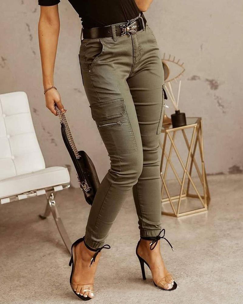 LENY - Dames Cargo Jeans