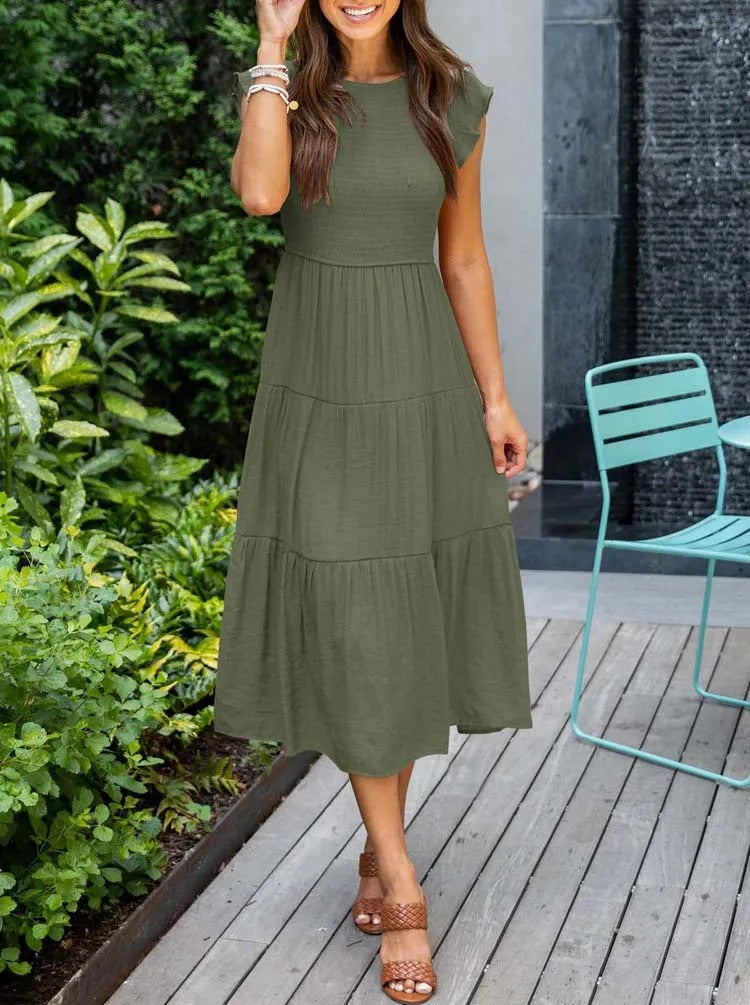 SANDY - COMFORTABELE MAXI JURK