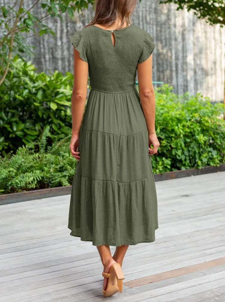 SANDY - COMFORTABELE MAXI JURK