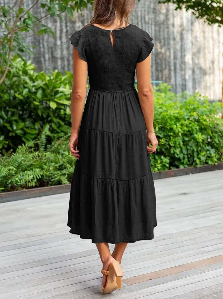 SANDY - COMFORTABELE MAXI JURK