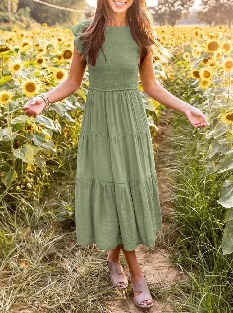 SANDY - COMFORTABELE MAXI JURK