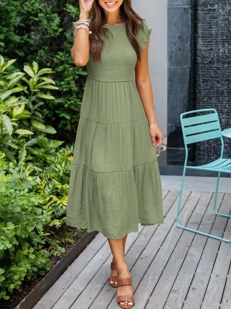 SANDY - COMFORTABELE MAXI JURK