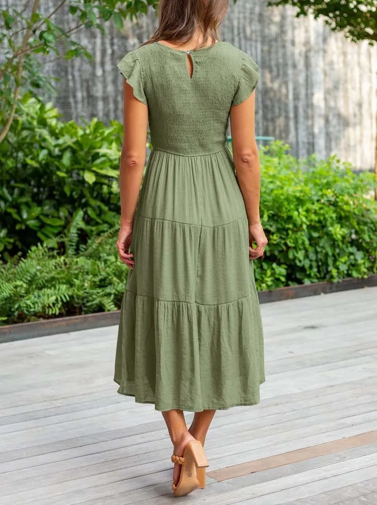 SANDY - COMFORTABELE MAXI JURK