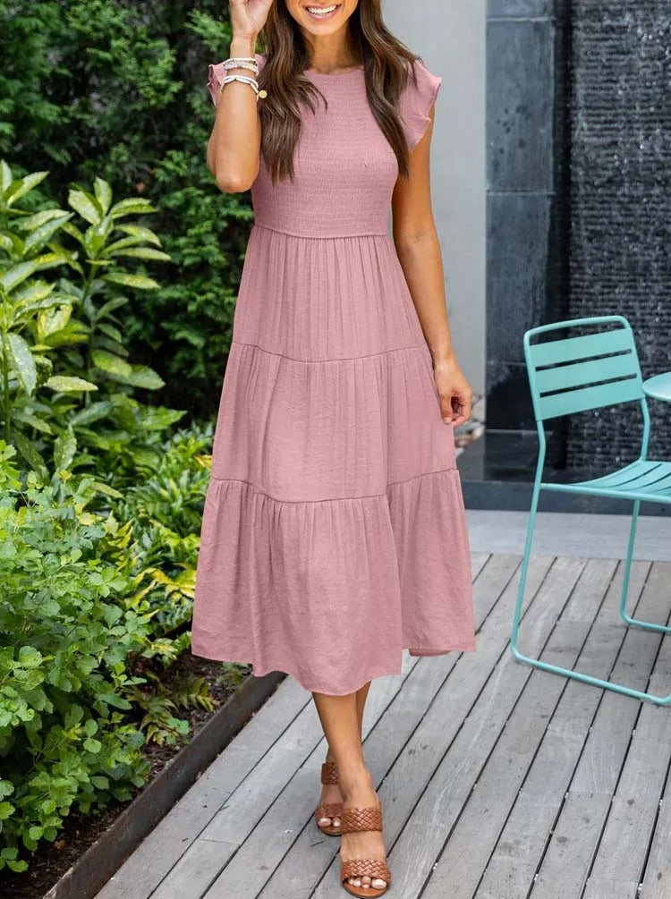 SANDY - COMFORTABELE MAXI JURK