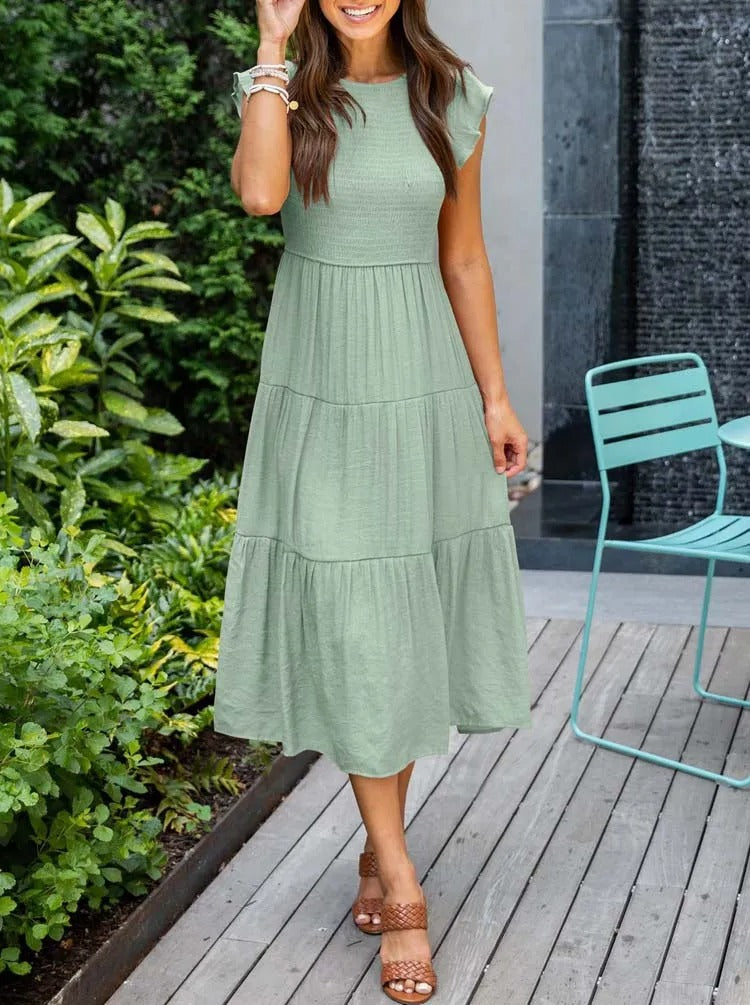 SANDY - COMFORTABELE MAXI JURK