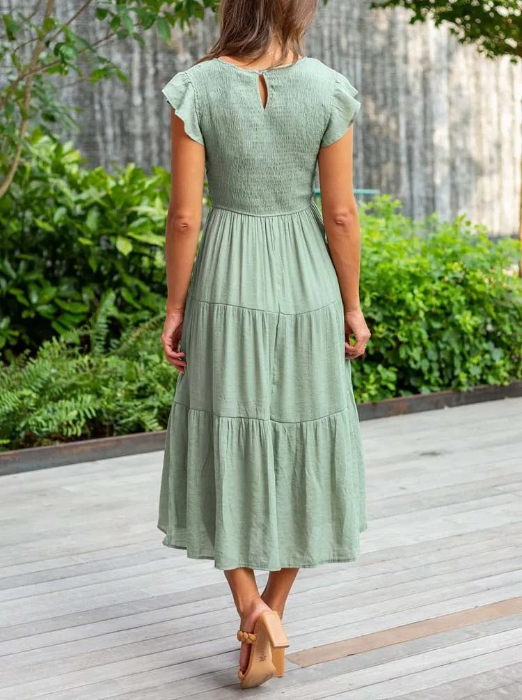 SANDY - COMFORTABELE MAXI JURK