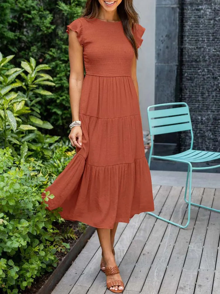SANDY - COMFORTABELE MAXI JURK